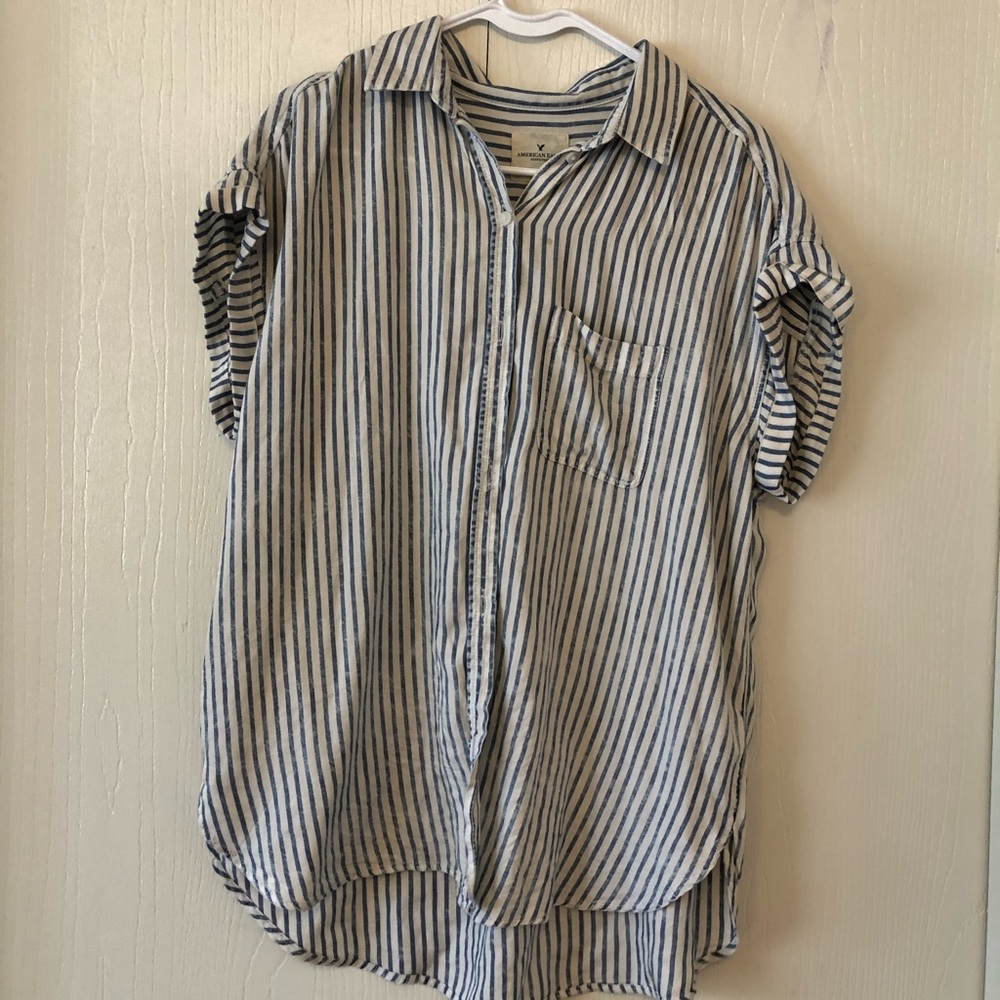 Button down t-shirt
